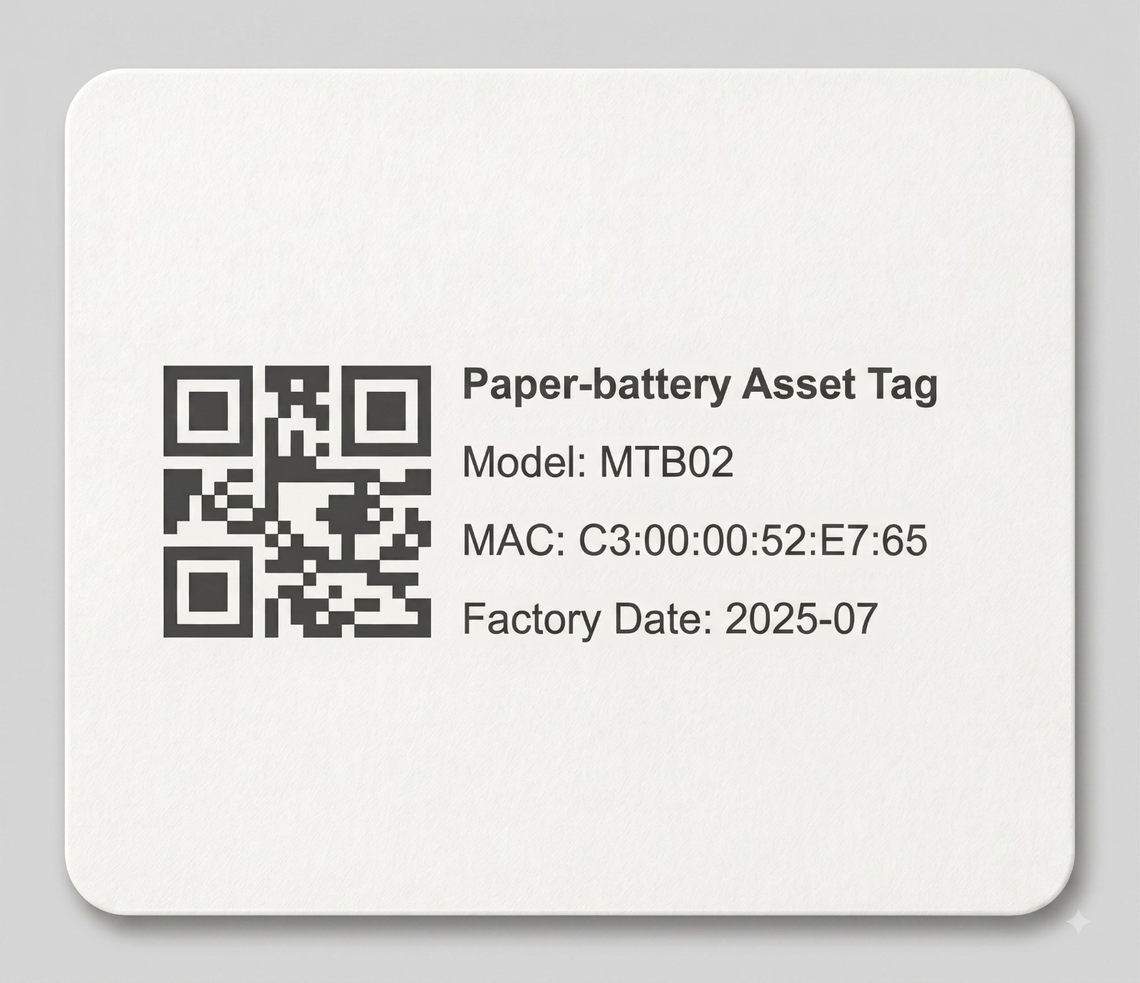 VMDS equipment tag